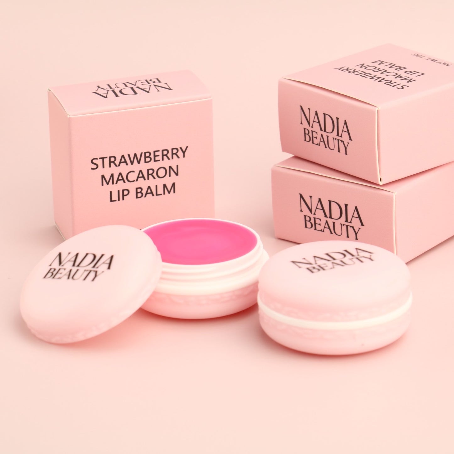 Strawberry Macaron Lip Balm